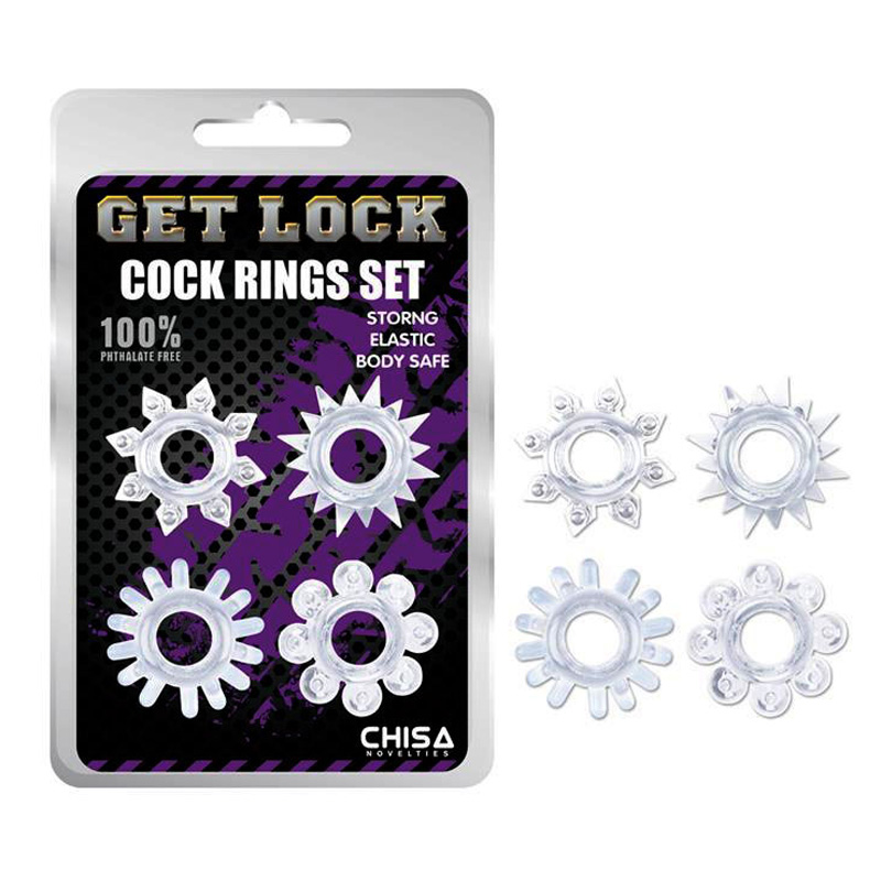  Bộ vòng gai silicon sao biển Get lock 